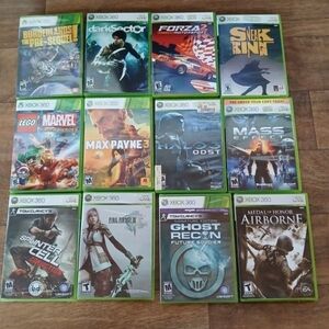 Xbox 360 Games Lot